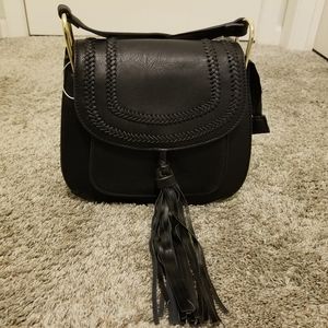 Black cross body bag